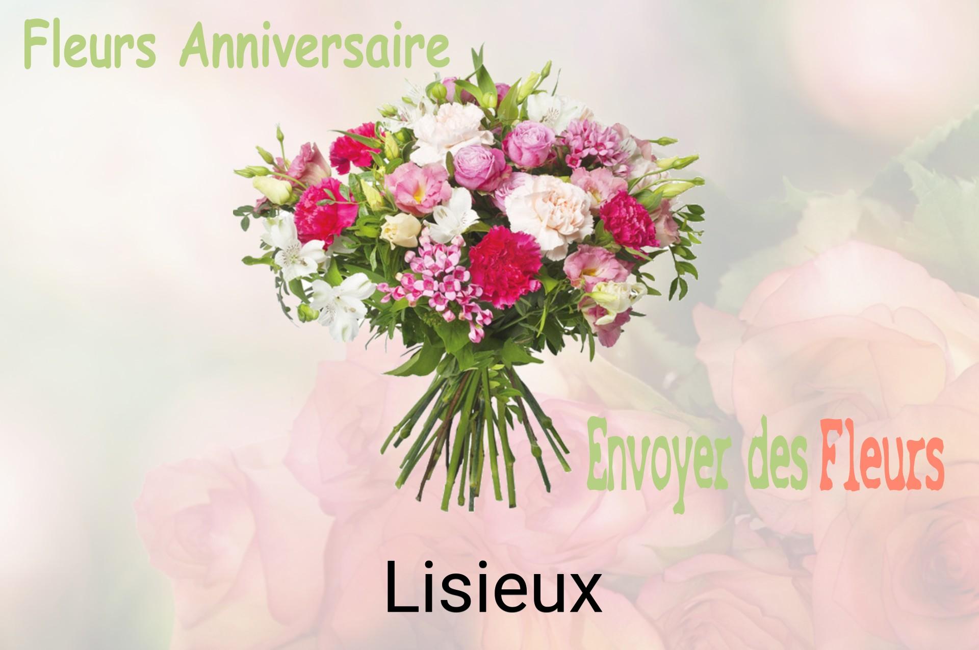 Bouquet de fleurs d’anniversaire livré à Lisieux